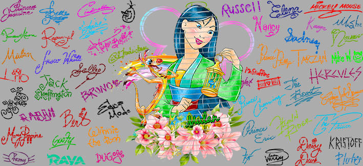 16oz Disney style-D-1311